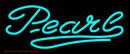 Turquoise Pearl Handmade Art Neon Sign