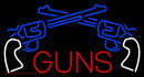 Two Gun Logo Handmade Art Neon Sign