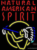 Natural American Spirit Indian Neon Sign