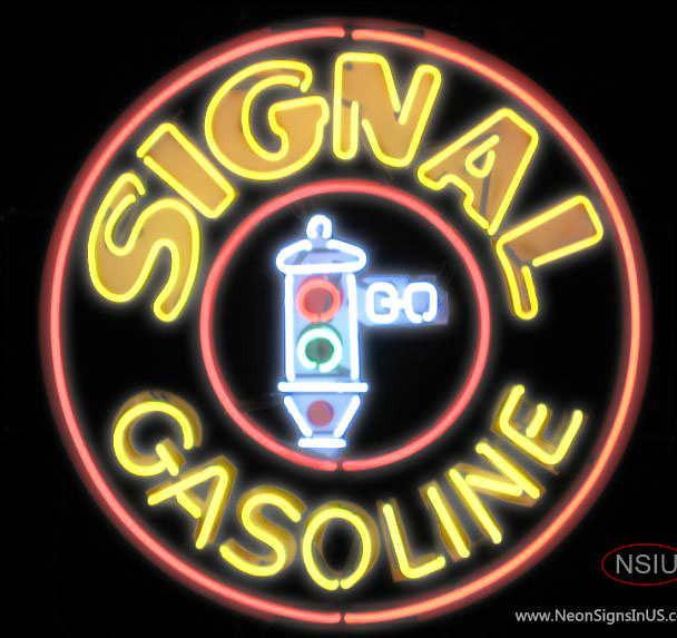 Signal Gasoline Neon Sign