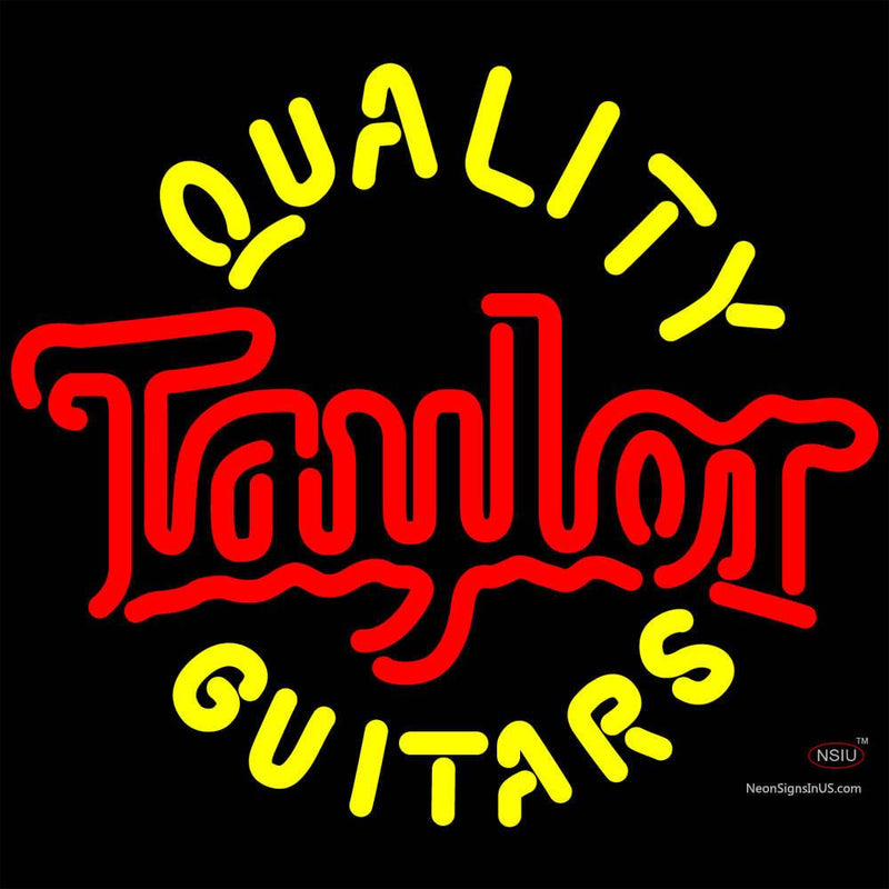 Taylor Quality Guitars Neon Sign