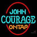 John Courage On Tap Neon Sign