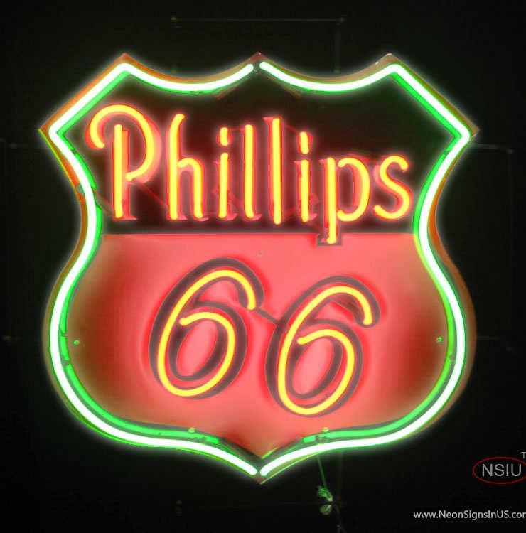 Phillips  Gasoline Neon Sign