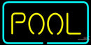 Pool Yellow Neon Sign