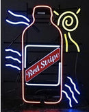 Red stripe beer neon sign Handmade Art Neon Sign