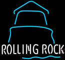 Rolling Rock Day Lighthouse Neon Beer Sign