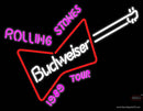 Rolling Stones Budweiser  Tour Neon Sign