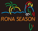 Rona season Parrot palm tree Neon Sign