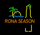 Rona season Sunset Palm Tree Bottle neon sign