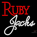 Ruby Jacks Neon Sign x