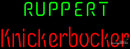 Ruppert Knickerbocker Neon Beer Sign