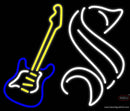 Steinlager Yellow Guitar Neon Sign x