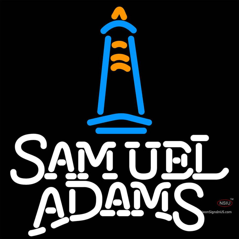 Samuel Adams Light House Neon Beer Sign x