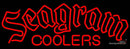 Seagram Logo Neon Wine Coolers Sign