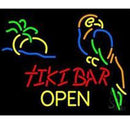 Tiki Bar Open Neon Sign