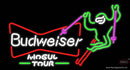 Ski Mogul Budweiser Neon Sign 