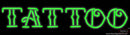 Green Tattoo Neon Sign