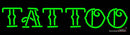 Green Tattoo Neon Sign