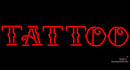 Red Tattoo Neon Sign