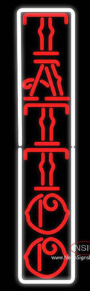 Red/White Tattoo Neon Sign