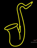Tenor Sax Neon Sign