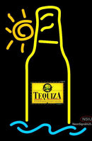 Tequiza Tropical Sun Bottle Neon Sign