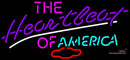 The Heartbeat of America Neon Sign