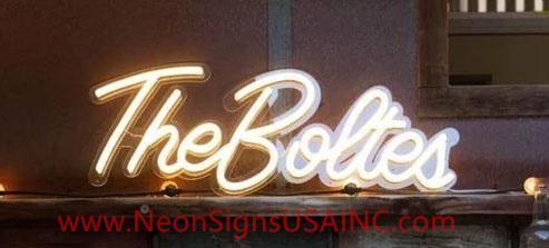 The Boltes Wedding Home Deco Neon Sign
