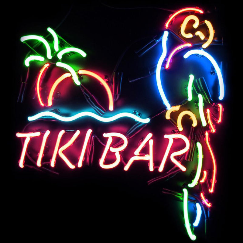 Tiki Beer Bar Neon Light Sign For Sale