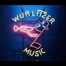 wurlttzer music Handmade Art Neon Sign