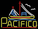 Yellow Pacifico Neon Sign