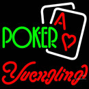 Yuengling Green Poker Neon Sign x