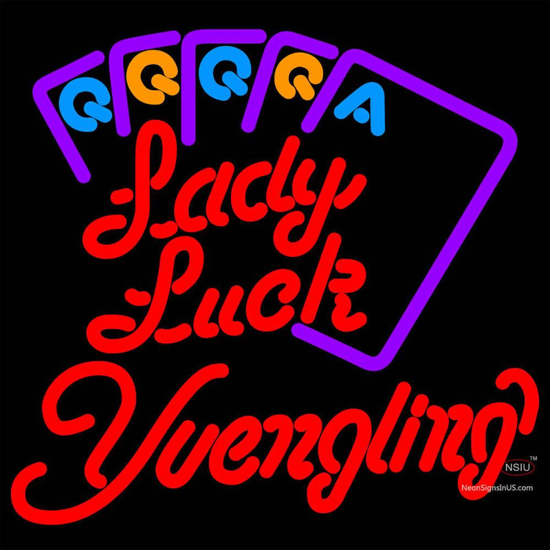 Yuengling Lady Luck Series Neon Sign x